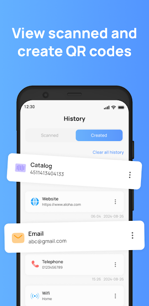 QR Code Scanner: Read Barcode Screenshot 2