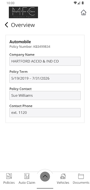 Meadows Fisher & Cleere Online Screenshot 3
