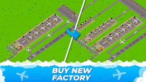 Idle Airplane: Factory Tycoon Screenshot 3