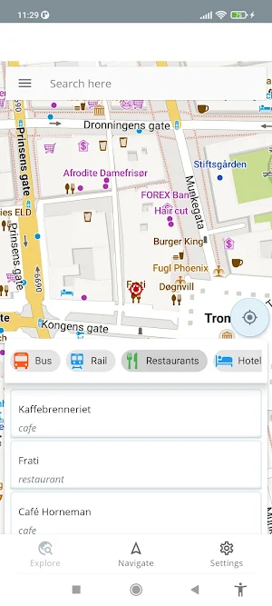 Trondheim Norway Offline Map Screenshot 0