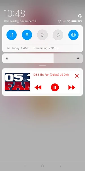 Sports Radio 105.3 The Fan Dallas Screenshot 1