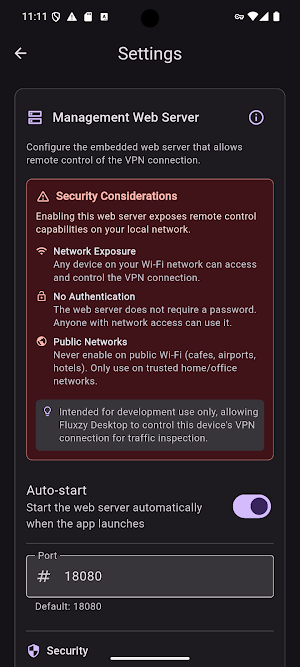 Fluxzy Connect Screenshot 3