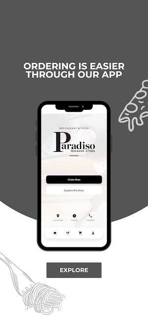 Paradiso Restaurant & Pizza Screenshot 1