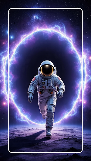 Astronaut Wallpaper App Screenshot 2