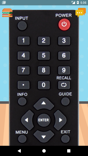 Remote Control For Dynex TV Screenshot 0