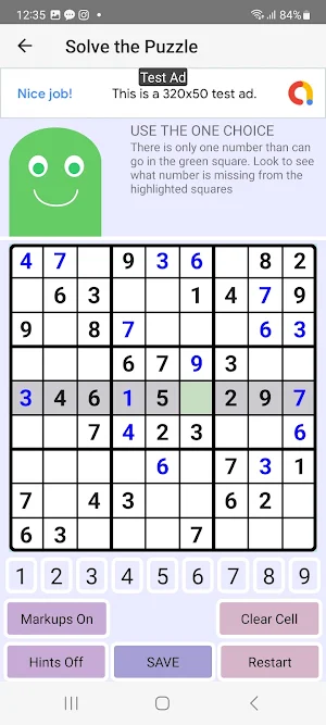 Sudoku Teacher Screenshot 2