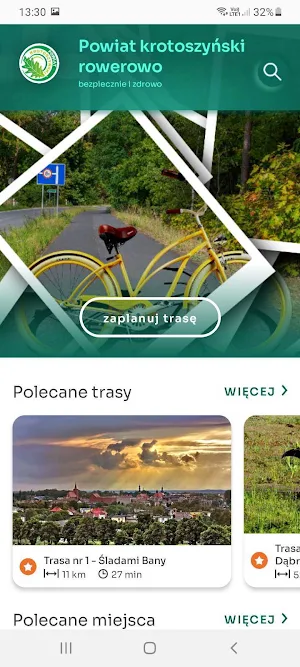 Powiat krotoszyński rowerowo Screenshot 1