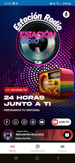 ESTACION RADIO SIN LIMITES Screenshot 1