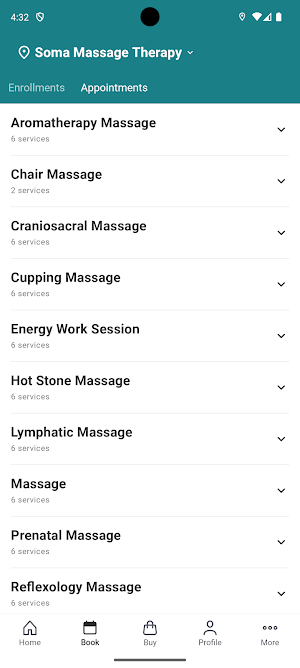 Soma Massage Therapy Screenshot 3