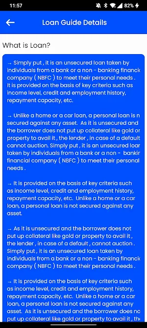 CashLoan - EMI Finance Tips Screenshot 3