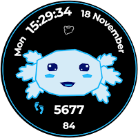 GS01 - Axolotl Watch Face