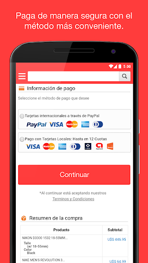 Tiendamia. Del mundo a tu puerta. Screenshot 3