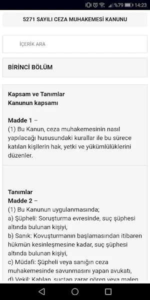 Polis Kanun ve Yönetmelikler Screenshot 1