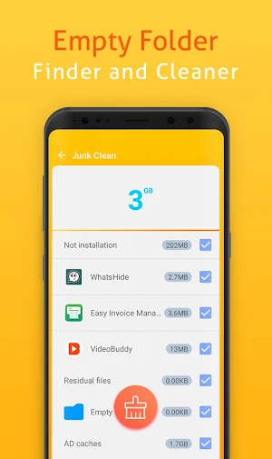 Empty Folder Finder - empty folder cleaner Screenshot 3