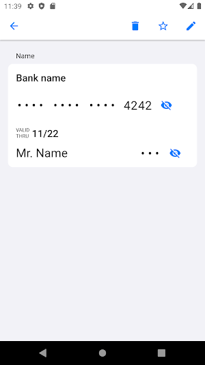 Secrets Password Manager Screenshot 2