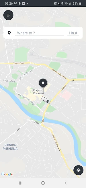 PRO taxi Kraljevo Screenshot 2