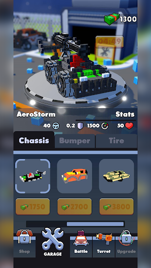 Cars Battle - Voxel Edition Screenshot 1