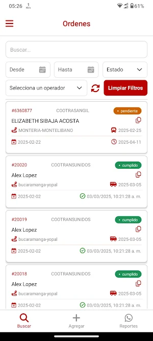 Transpaservic Screenshot 1