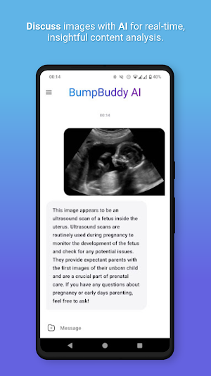 BumpBuddyAI Pregnancy Chatbot Screenshot 2