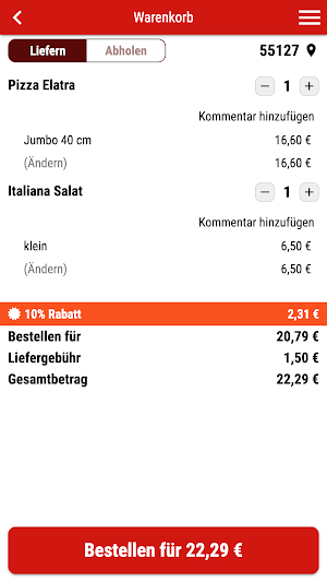 San Remo Mainz Screenshot 1
