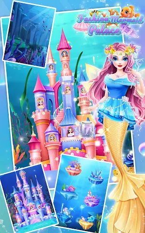Fashion mermaid Palace Screenshot 0