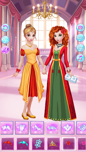Icy Dress Up - Girls Games Screenshot 1