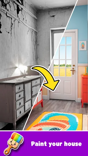 Ball Sort House Decoration Screenshot 2