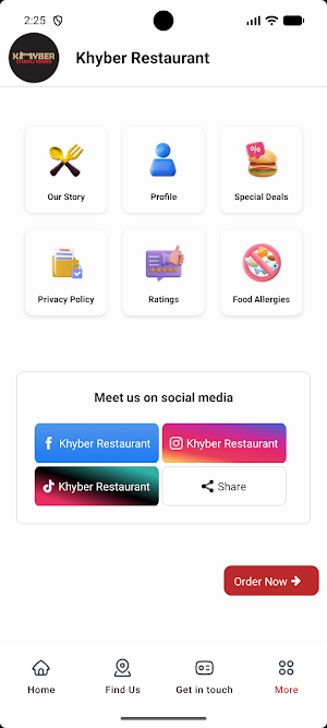 Khyber Restaurant Screenshot 3