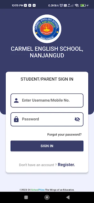 CARMEL ENGLISH SCHOOL(CESN) Screenshot 0