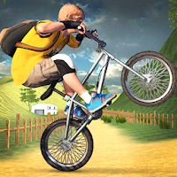 Bmx Hill Bicycle Ride