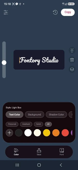 Fontory Studio Screenshot 1
