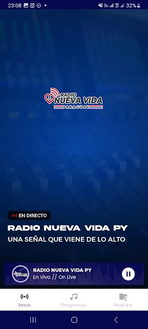 Radio Nueva Vida Py Screenshot 0
