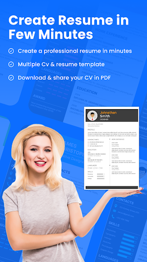 Resume Builder CV Maker App Screenshot 0