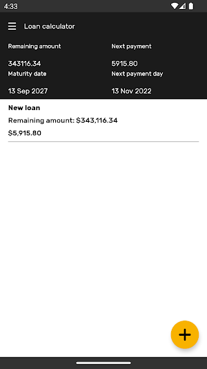 Loan calculator Screenshot 3