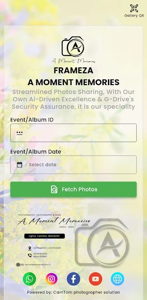 Frameza: A Moment Memory Screenshot 1