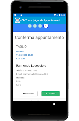 A CHI TOCCA  - Agenda Appuntam Screenshot 3