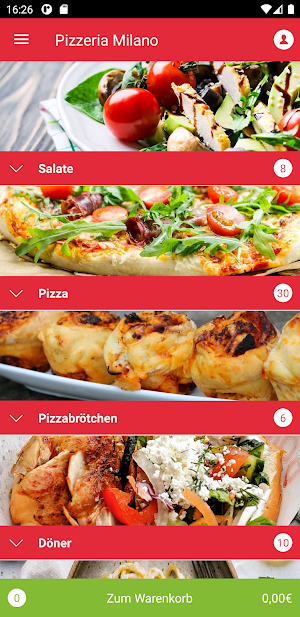 Pizzeria Milano Screenshot 2