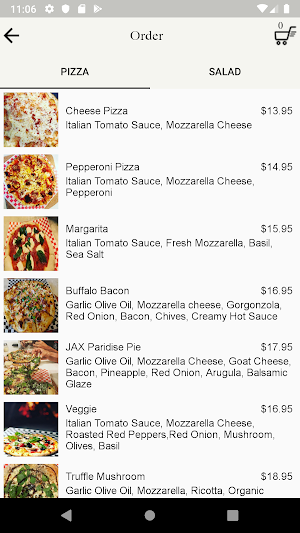 Jax Wood Fired Pizza Screenshot 2
