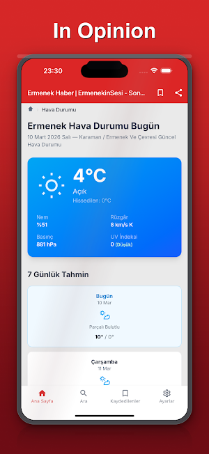 ErmenekinSesi - Ermenek News Screenshot 2