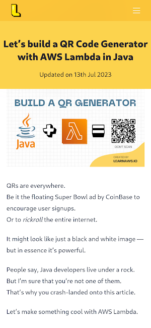 LearnAWS.io Screenshot 1