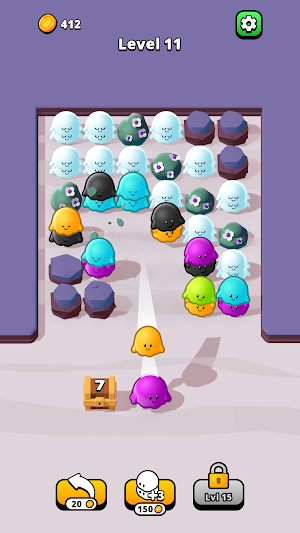 Spooky Match: Tri Peaks Puzzle Screenshot 2