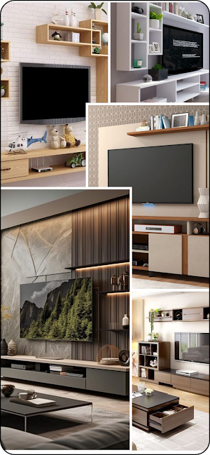 TV Shelves and TV Unit design Screenshot 1