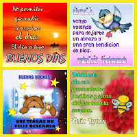Buenos días, tardes y noches