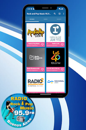 Rock & Pop Music 95.9 FM Screenshot 1