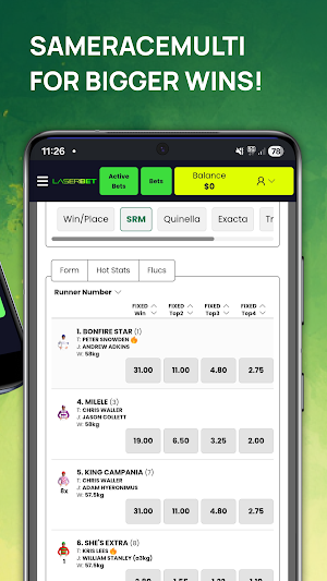 LaserBet Screenshot 2