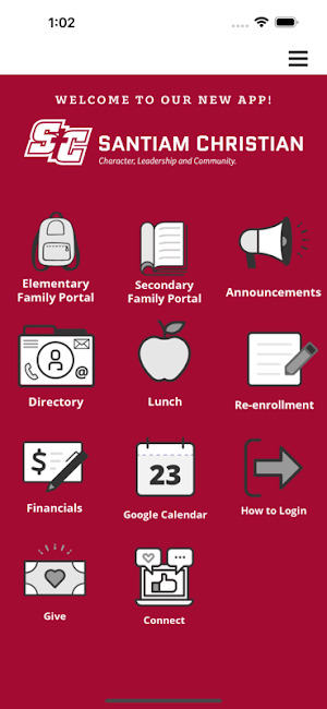 Santiam Christian Schools Screenshot 1