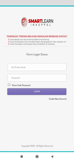 Smartlearn - Demo Screenshot 1