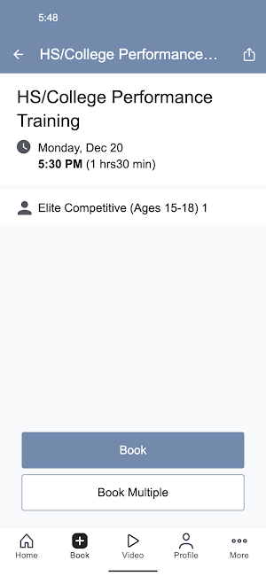 Elite Football & Performance Screenshot 2