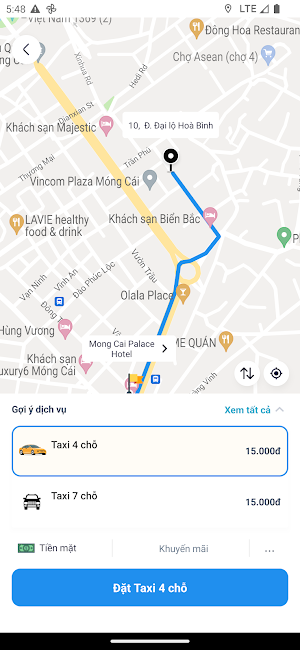 Taxi Móng Cái Screenshot 1