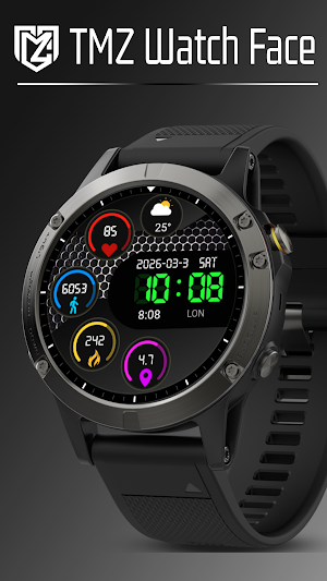 Digital Watch Face Screenshot 0